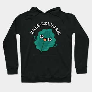 Kale-lelujah Cute Veggie Kale Pun Hoodie